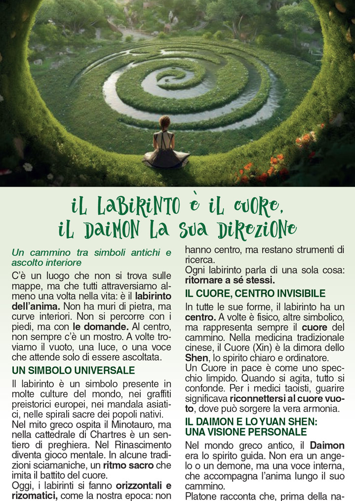 Il labirinto è il cuore, il Daimon la sua direzione
